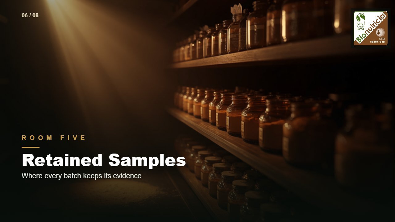 Room Five: Retained Samples