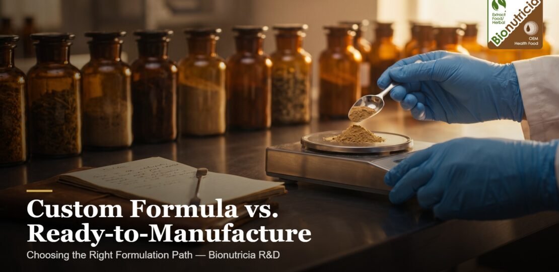 Custom Formula vs Ready-to-Manufacture OEM featured image