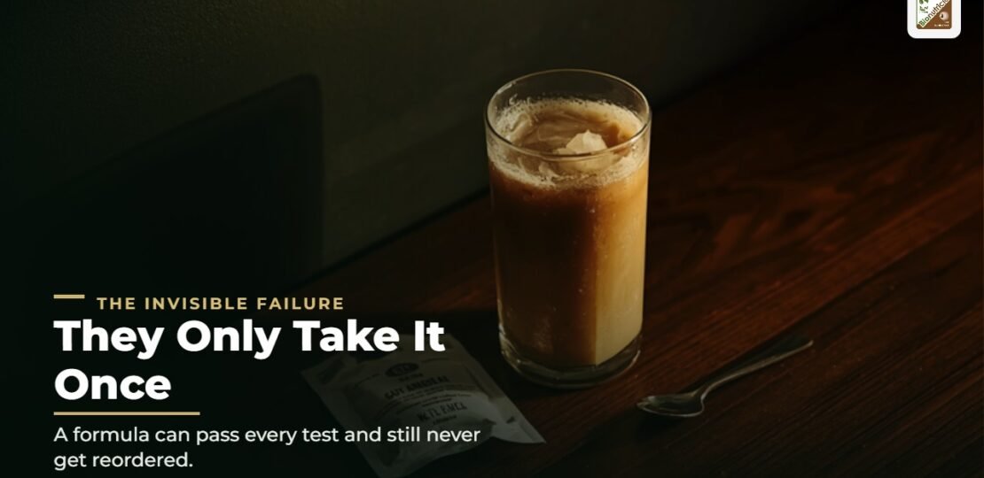 Palatability slide 1 – They Only Take It Once