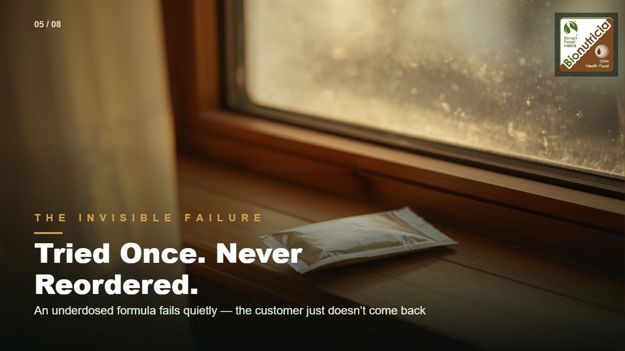 The Invisible Failure: Tried Once, Never Reordered