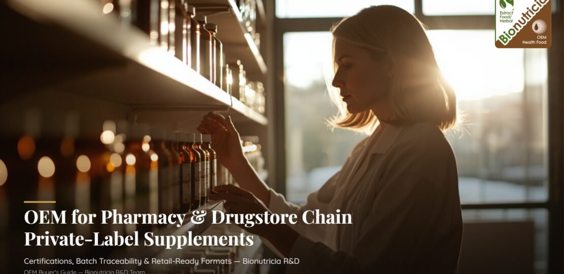 OEM for Pharmacy & Drugstore Chain Private-Label Supplements featured image