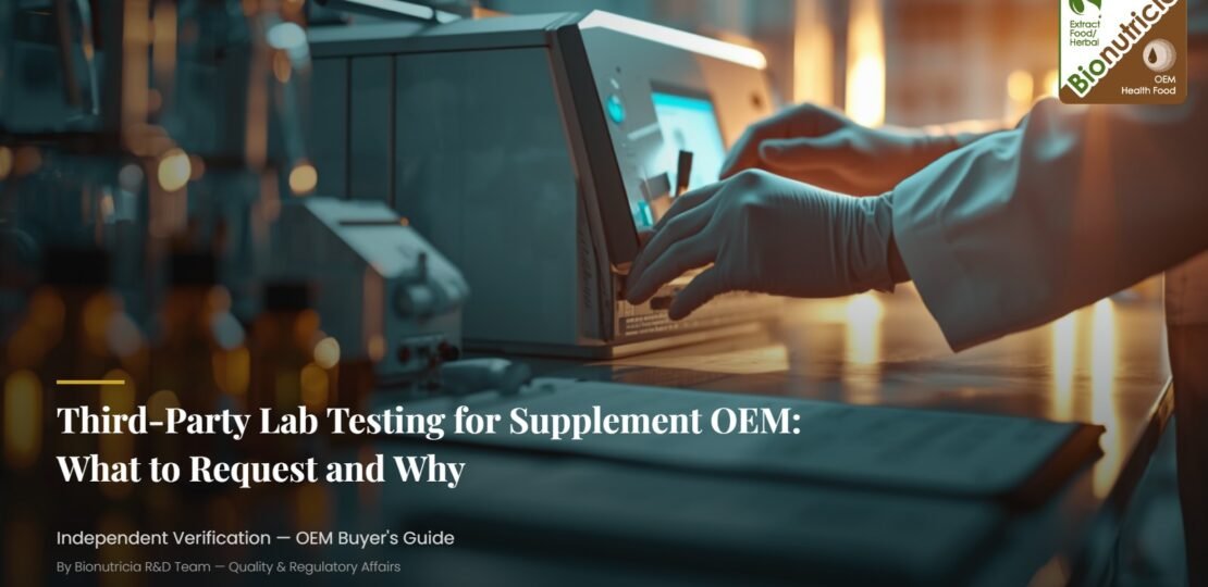Third-Party Lab Testing for Supplement OEM featured image