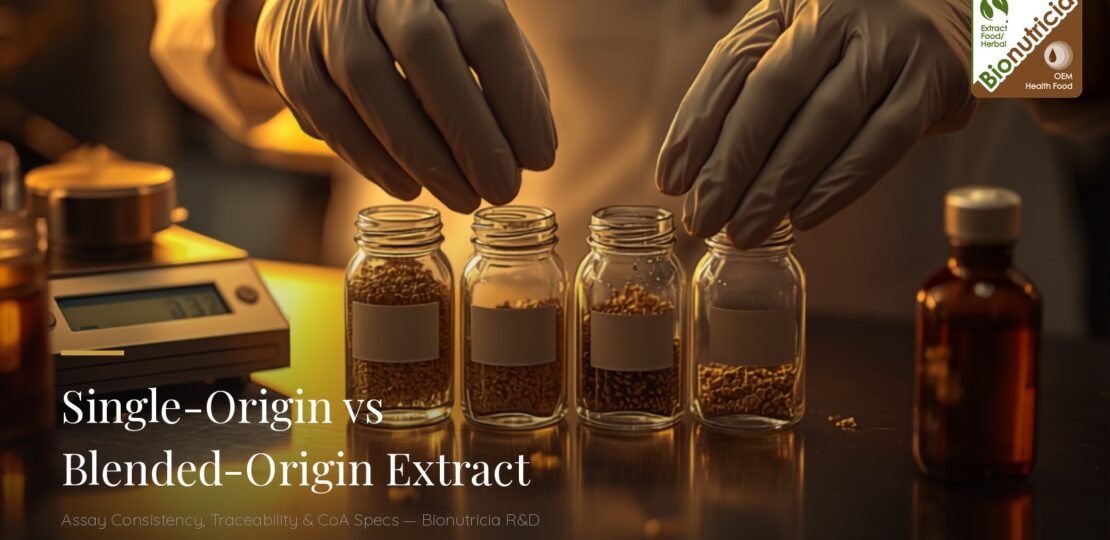 Single-Origin vs Blended-Origin Botanical Extract featured image