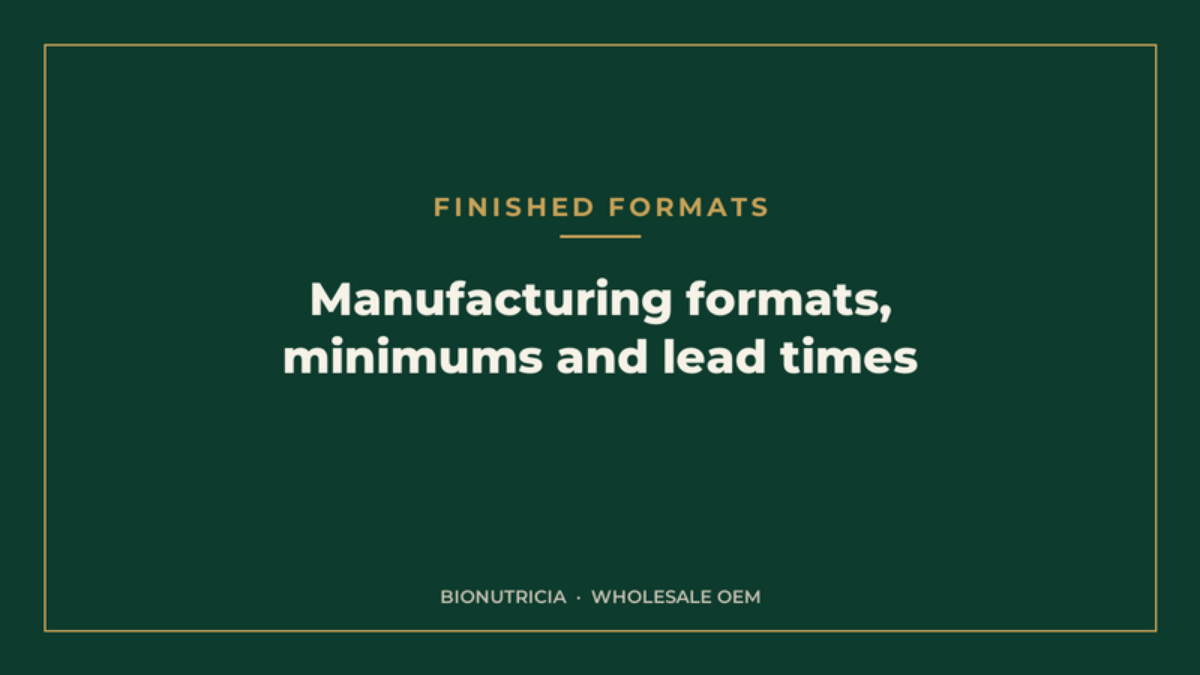 Finished formats banner
