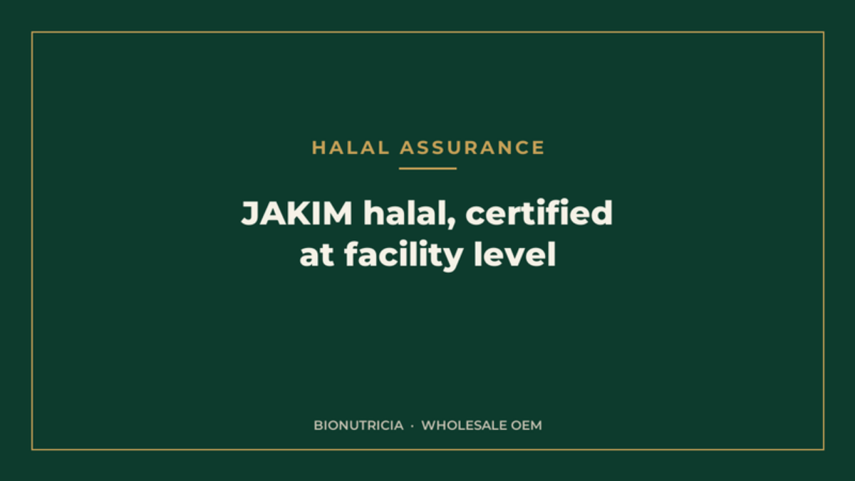 Halal assurance banner