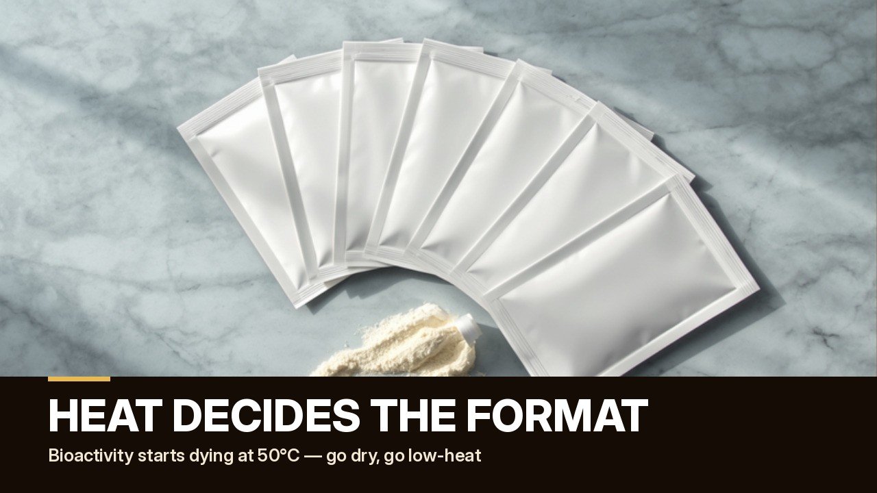 Heat decides the format