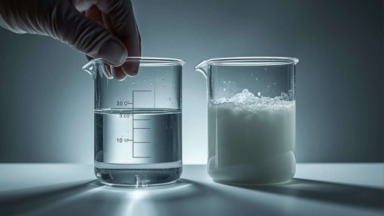 The chemistry that makes a protein drink transparent